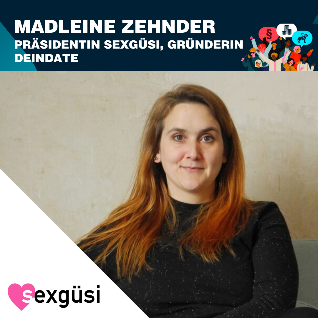 Madeleine Zehnder, sexgüsi