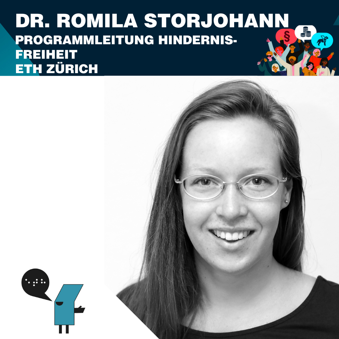 Dr. Romila Storjohann, Programmleitung Hindernisfreiheit, ETH Zürich