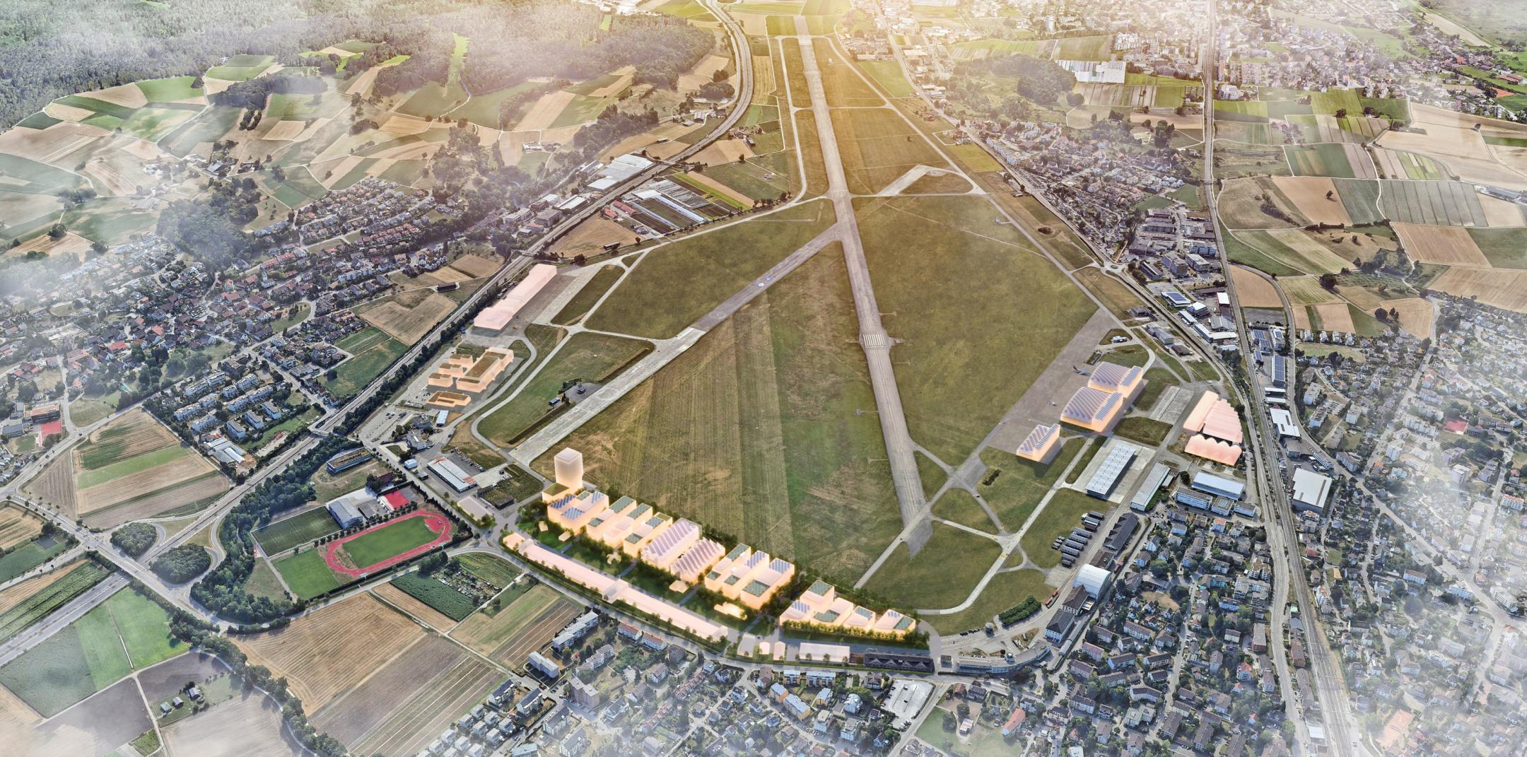 Visualisierung der Entwicklungsschritte Teilgebiet A - Phase 1