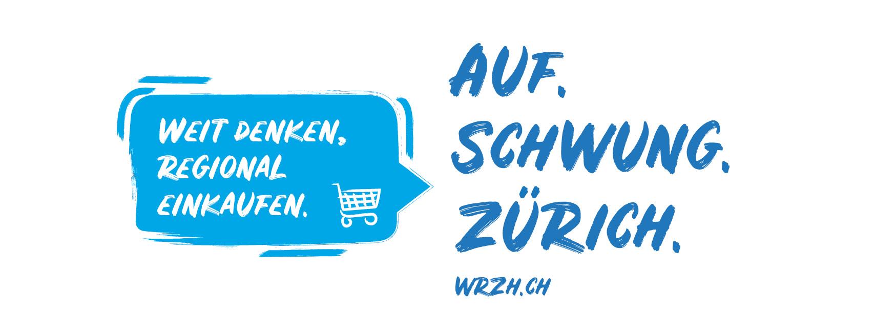 Kampagnen-Sujet: Weit denken, regional einkaufen.