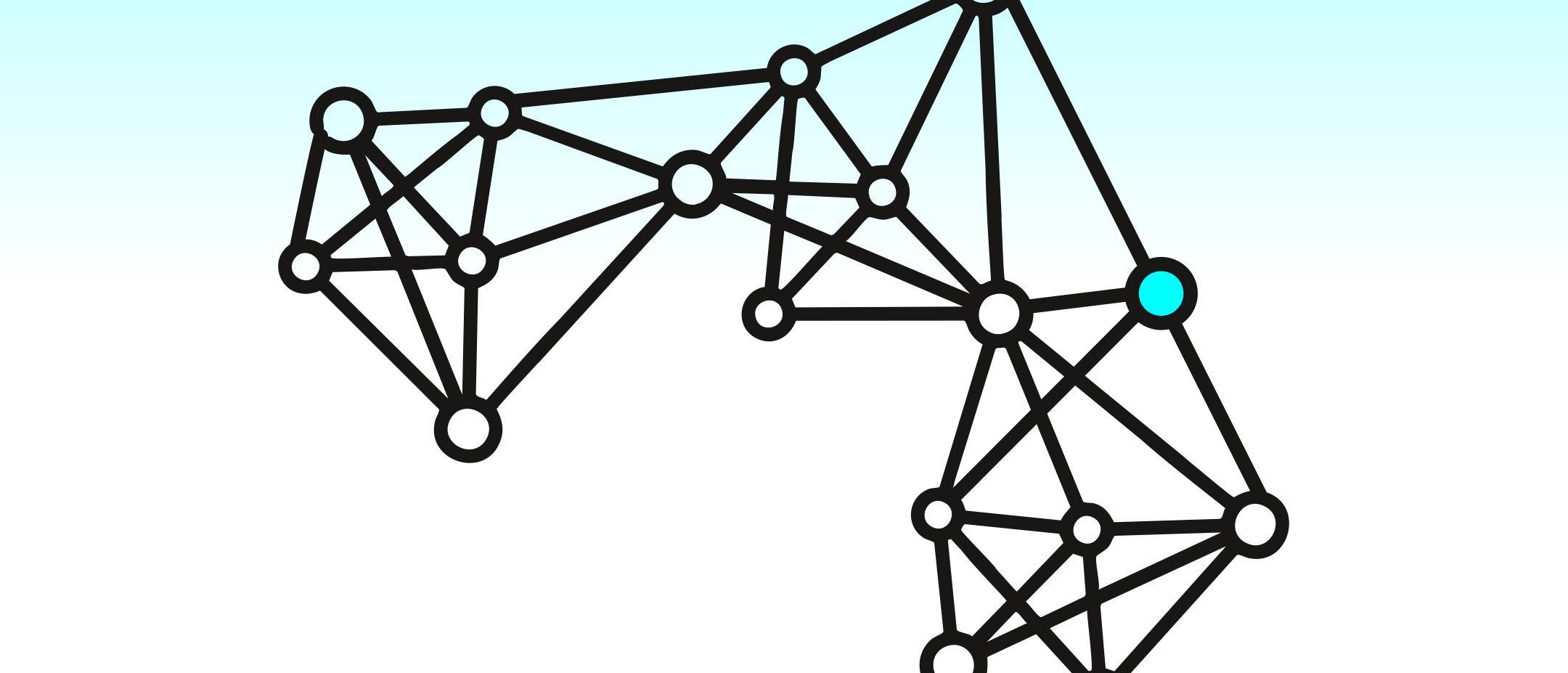 Grafik vernetzte Punkte