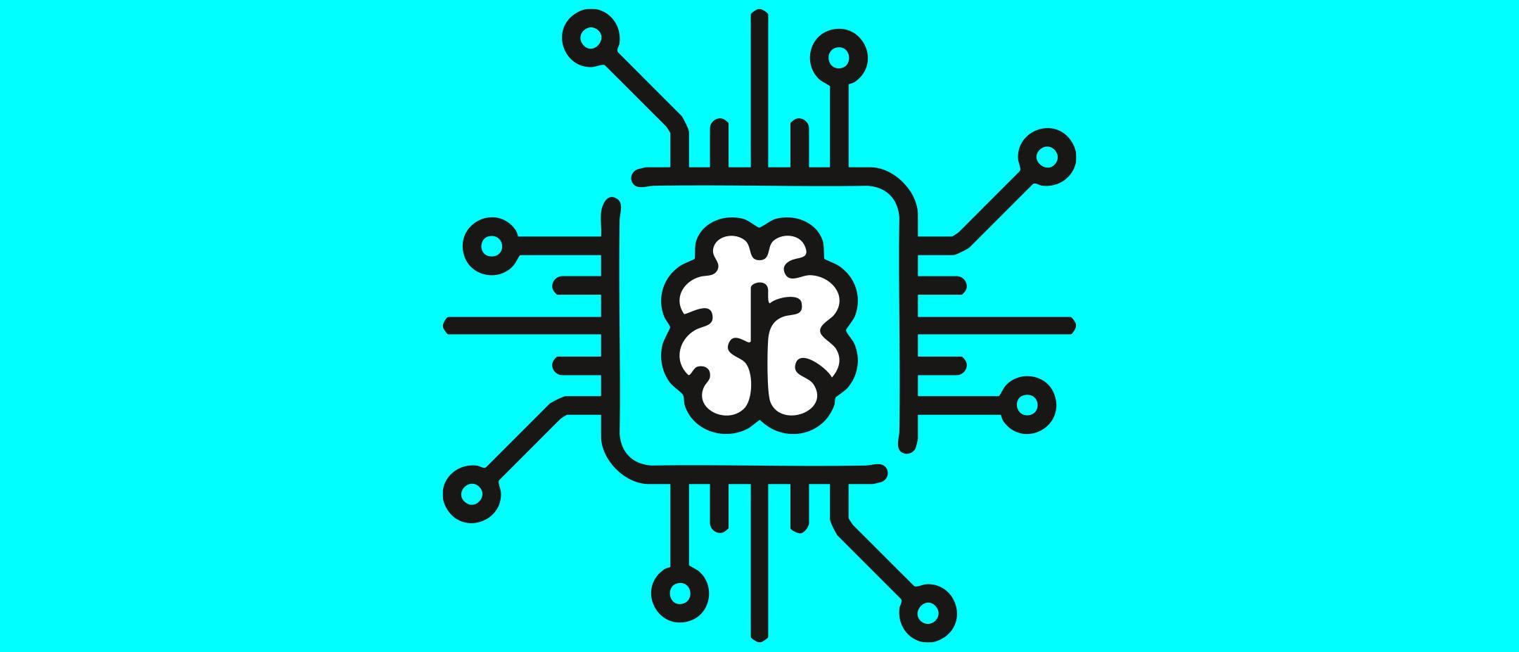 Grafik von einem Chip