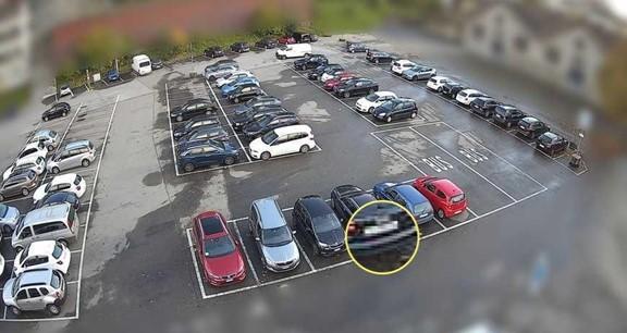 Beispielbild einer Kameraaufnahme mit eingebautem Privatsphärenschutz