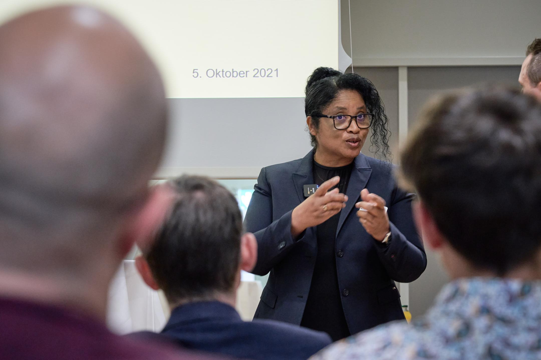 Schulleiterin Moria Zürrer am PolitTalk