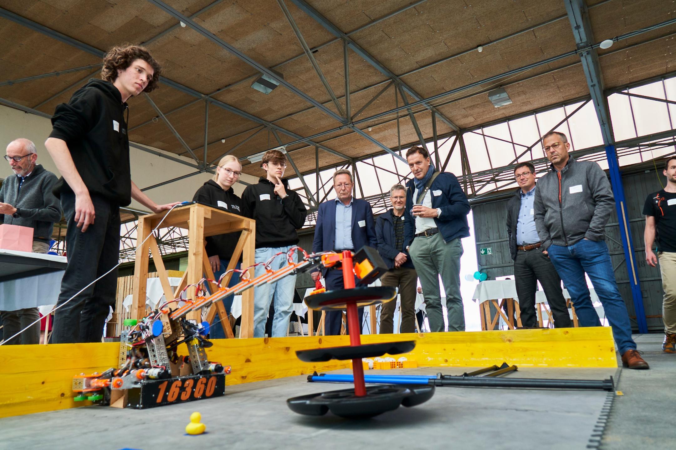 Der Roboter des Robtik-Teams  «Highland Lynxes»