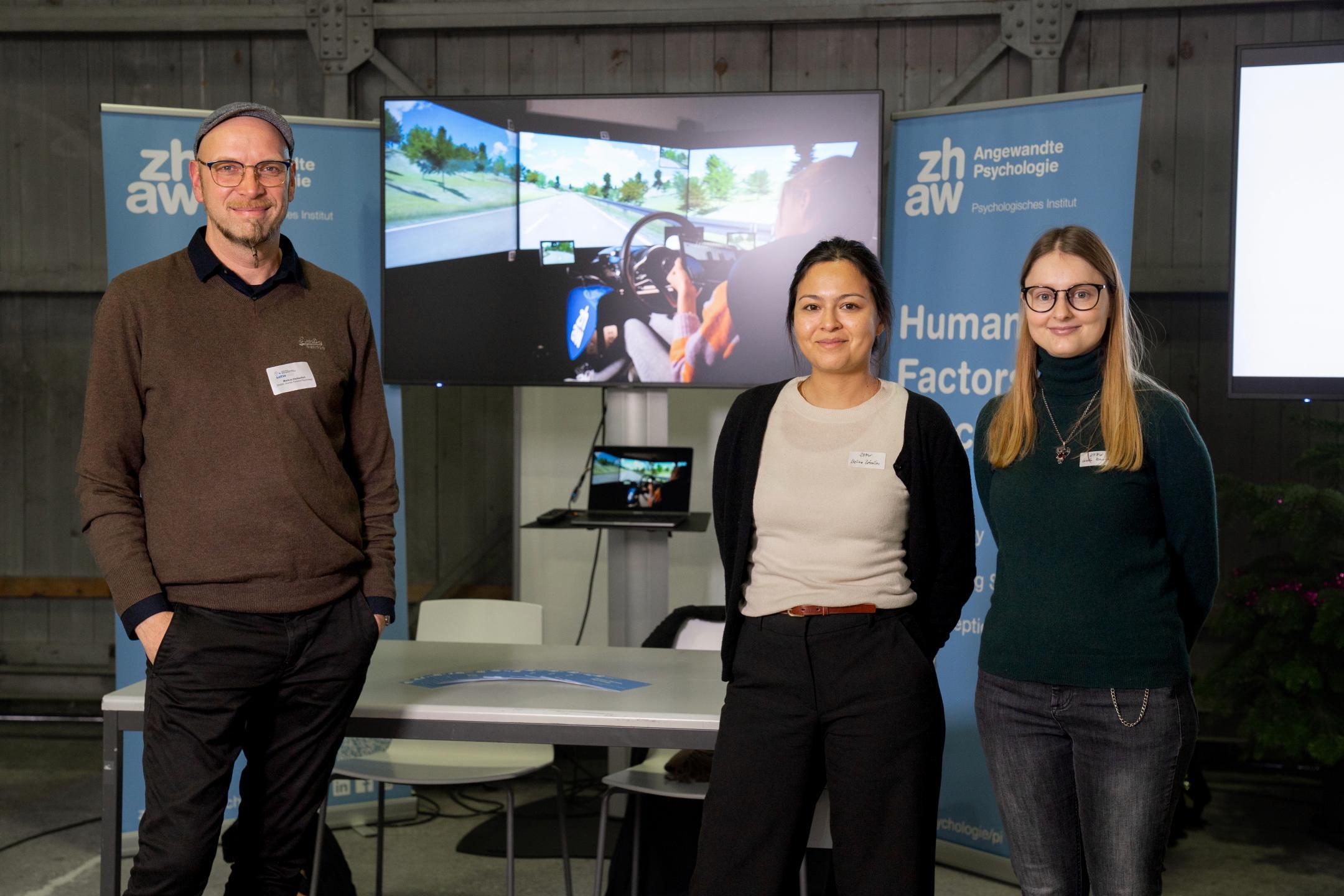 Markus Hackenfort und Team von der ZHAW 