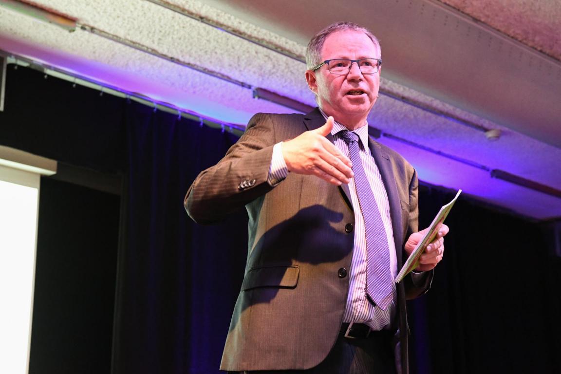 Jörg Blunschi auf der Bühne