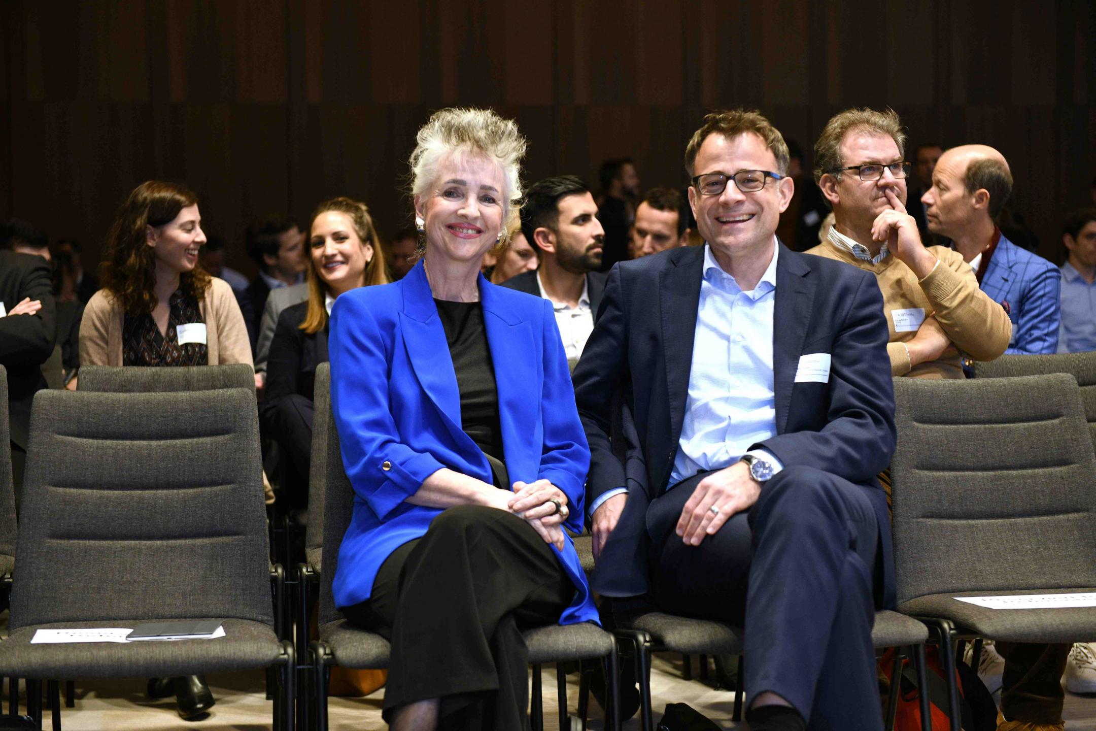 Regierungsrätin Carmen Walker Späh und Regierungsrat Kaspar Sutter (Basel-Stadt)