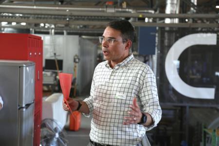 Markus Müller auf der Bühne