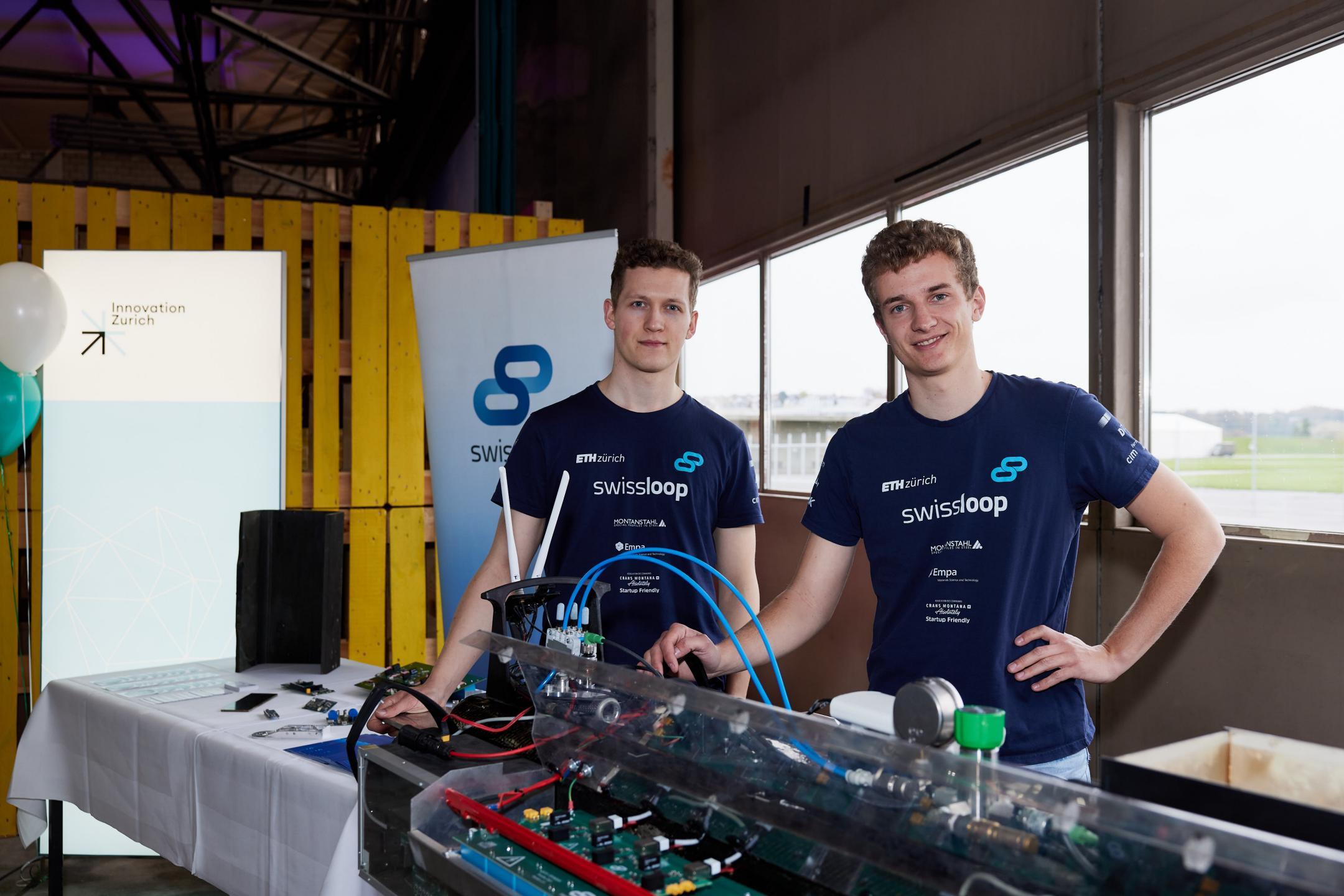 Studierende der ETH stellen Swissloop vor, sie beschäftigen sich mit den Grundlagen für einen neuartigen Hyperloop-Gütertransport