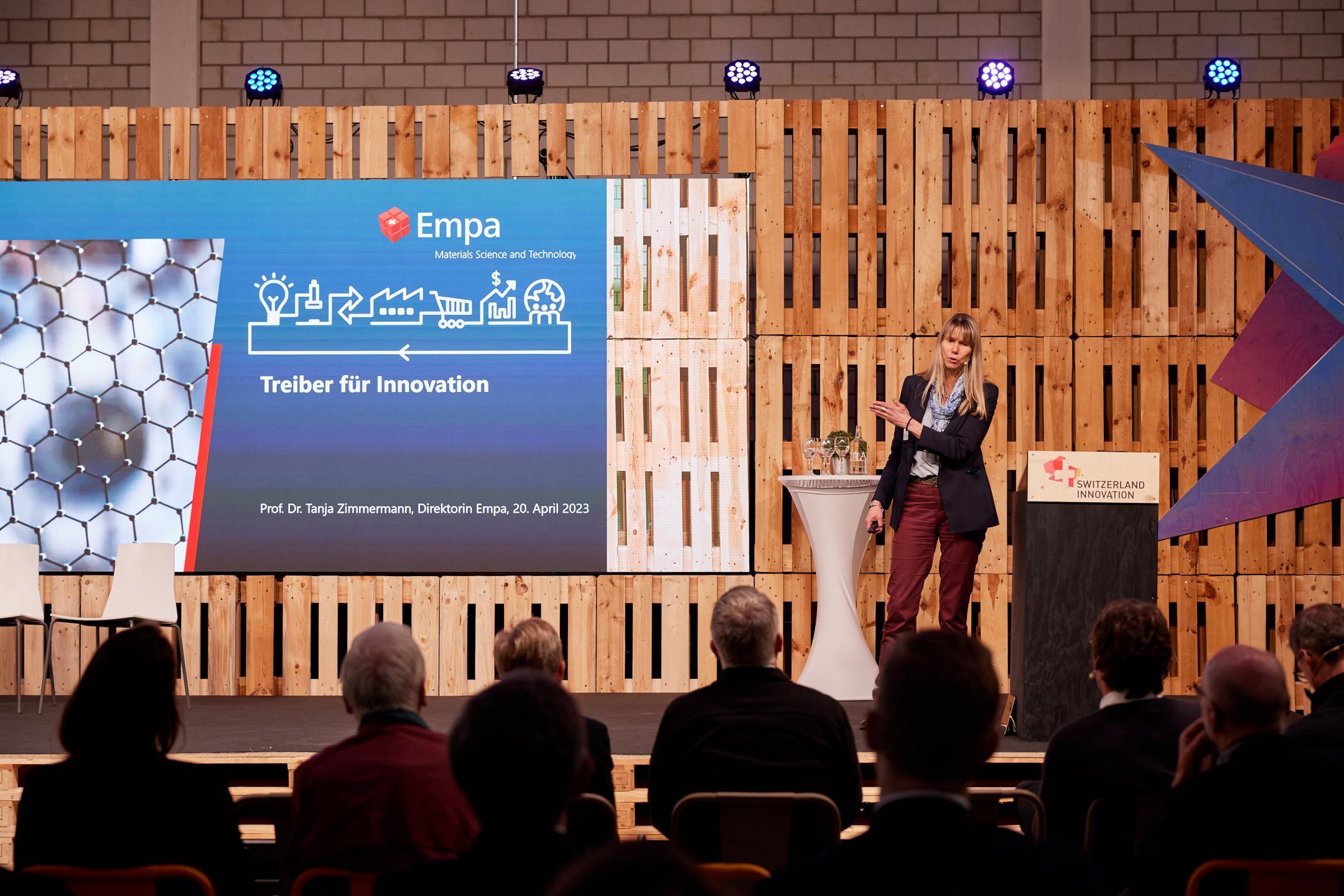 Tanja Zimmermann, Direktorin der Empa