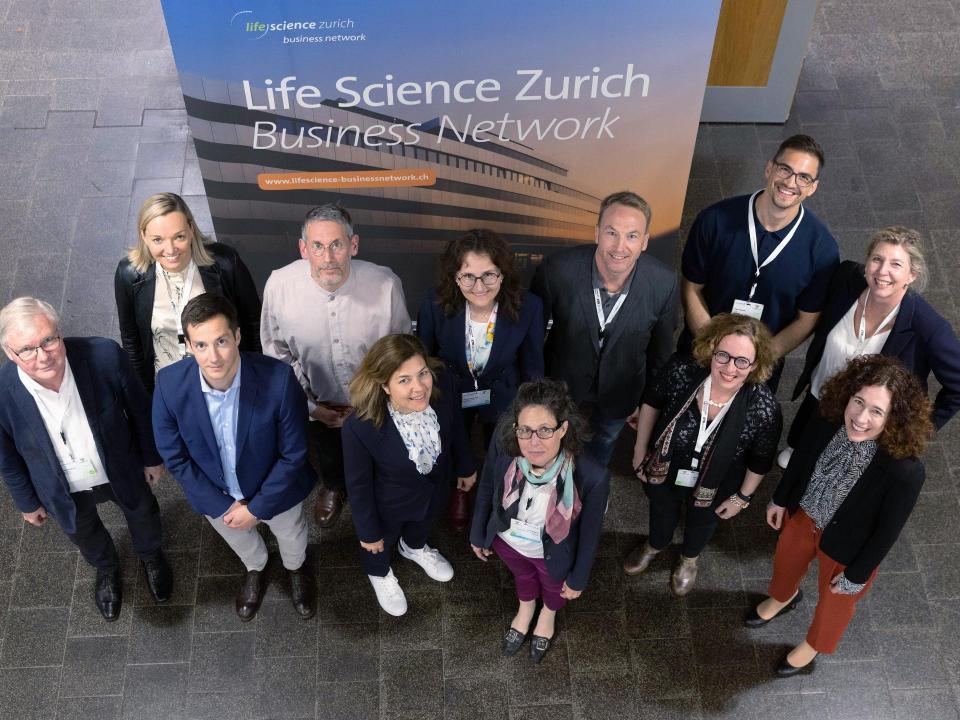 Gruppenfoto der Organisatoren der Life Science Zurich Impact Conference 2023