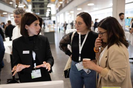 Konferenzteilnehmer bei Roche an der Life Science Zurich Impact Conference 2023