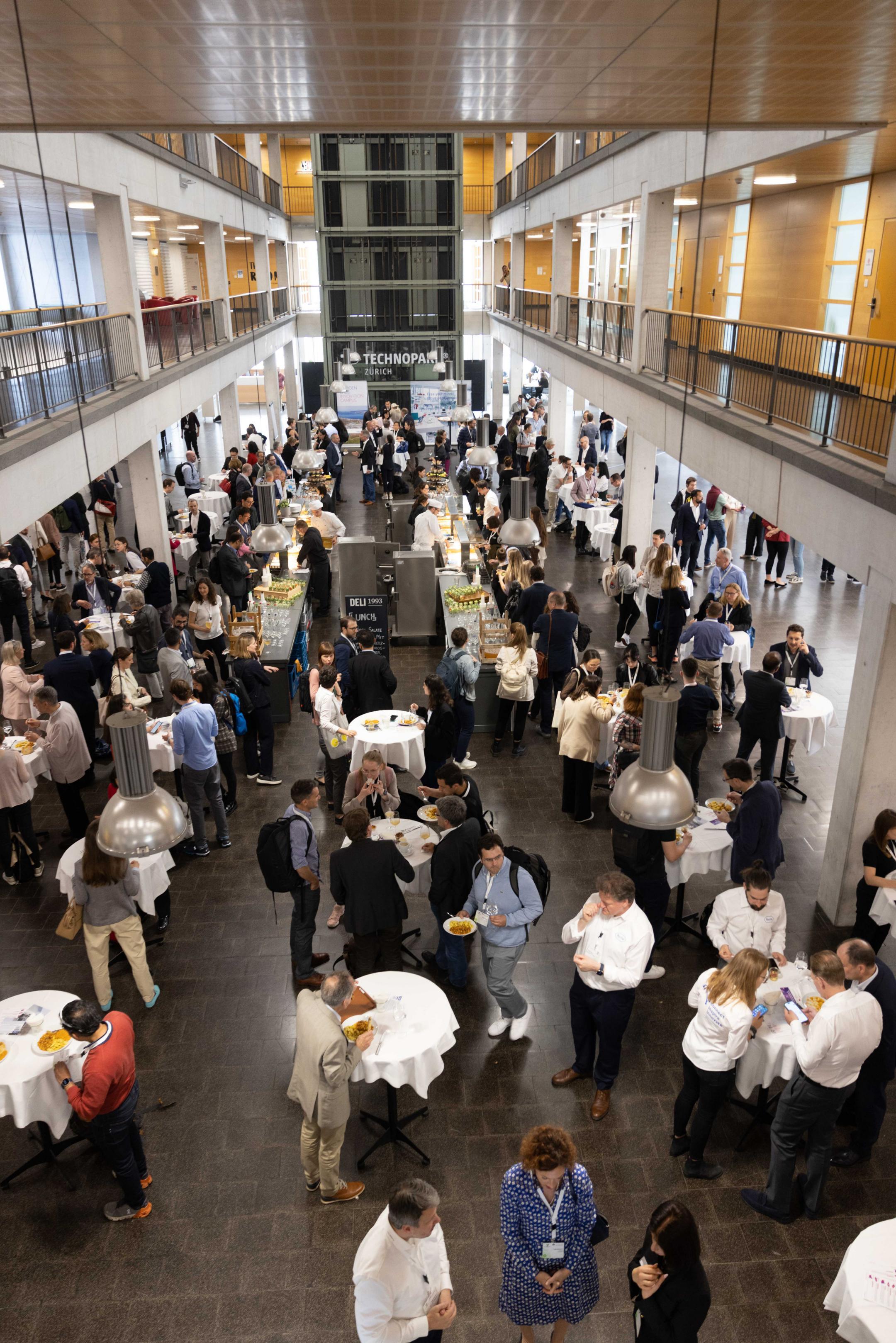 Lunch Break an der Life Science Zurich Impact Conference 2023