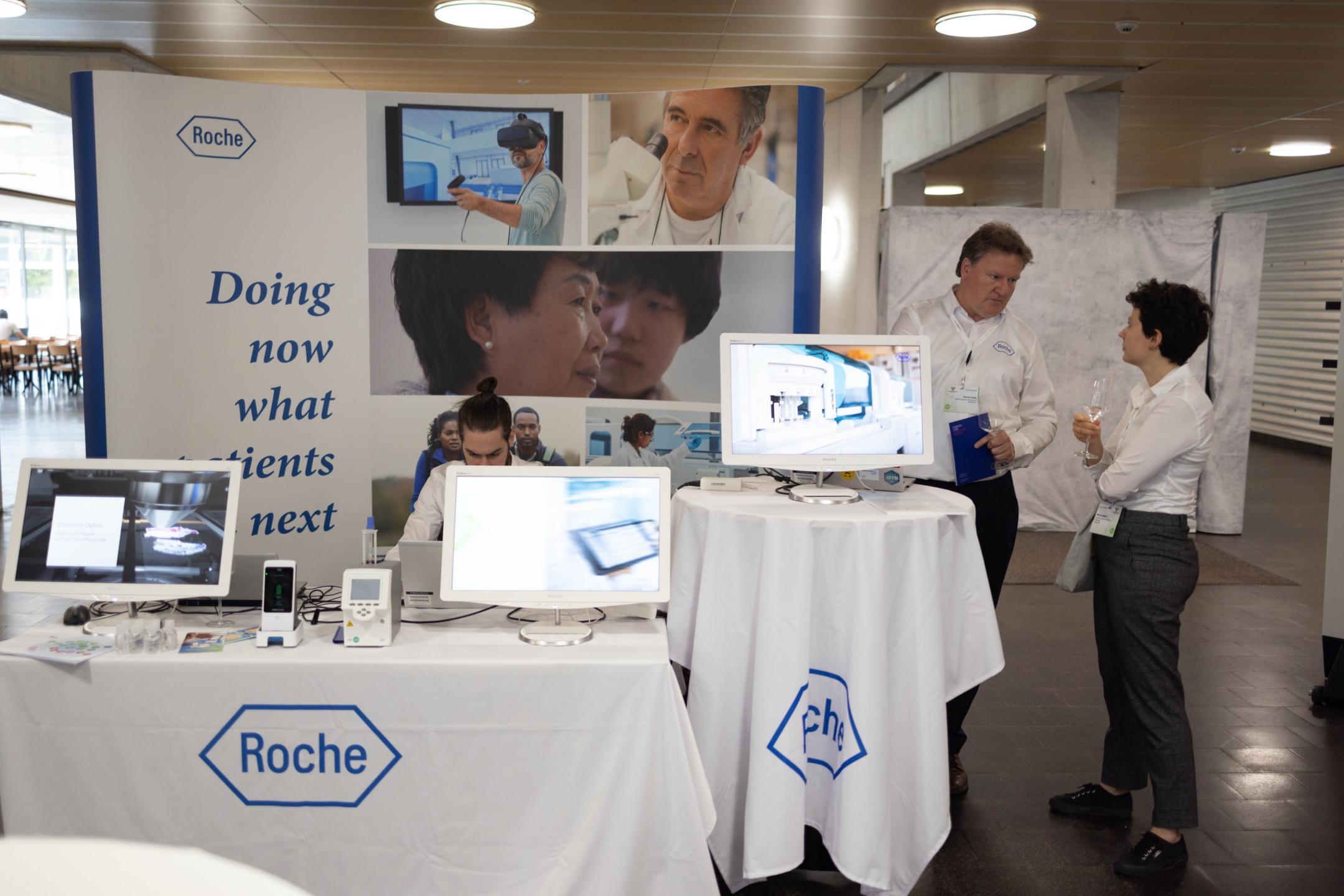 Roche als Aussteller an der Life Science Zurich Impact Conference 2023