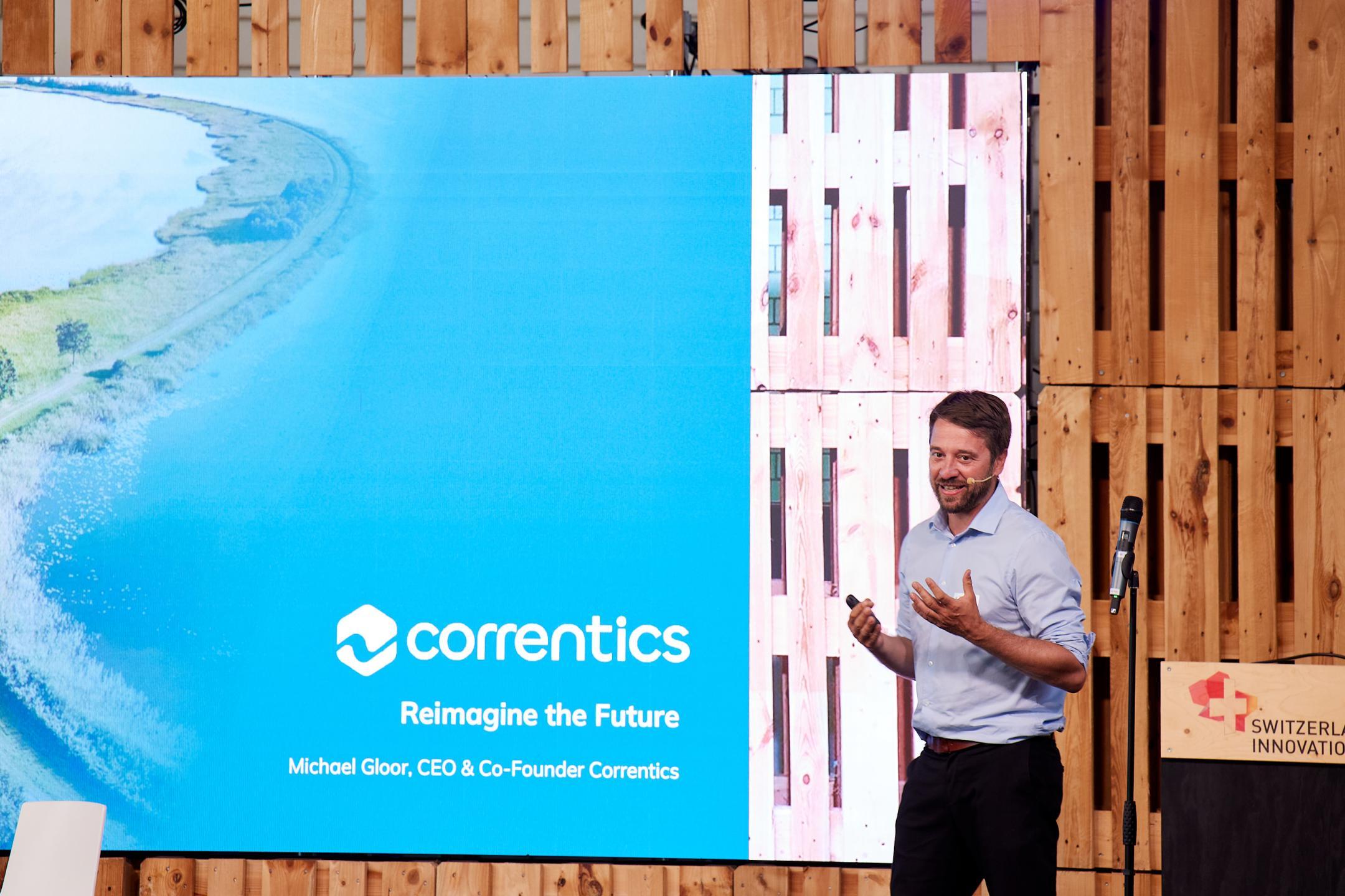 Michael Gloor, Co-founder und CEO von Correntics. Bild: Tim Love Weber 