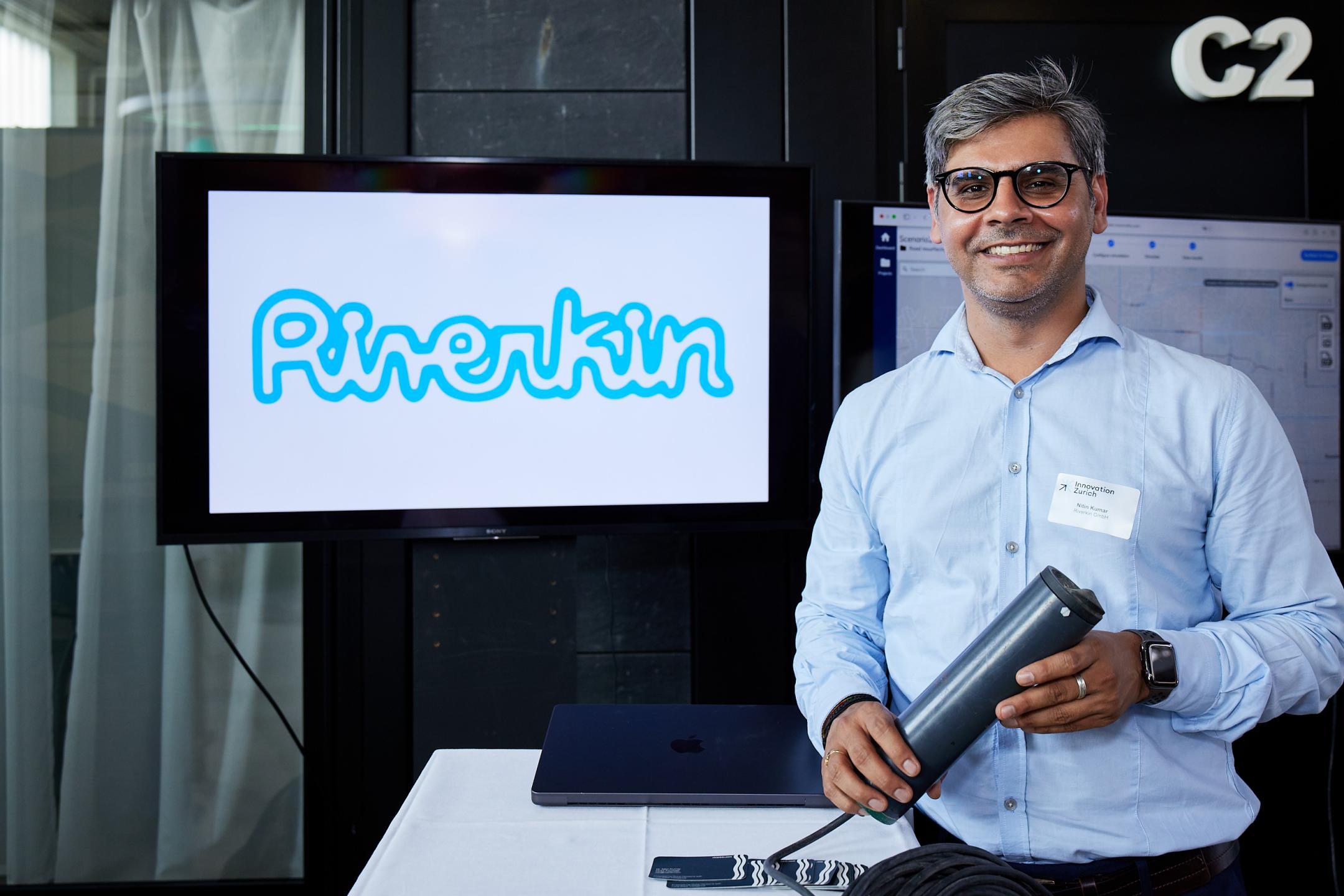 Nitin Kumar, COO and Co-Founder von Riverkin. Bild: Tim Love Weber 