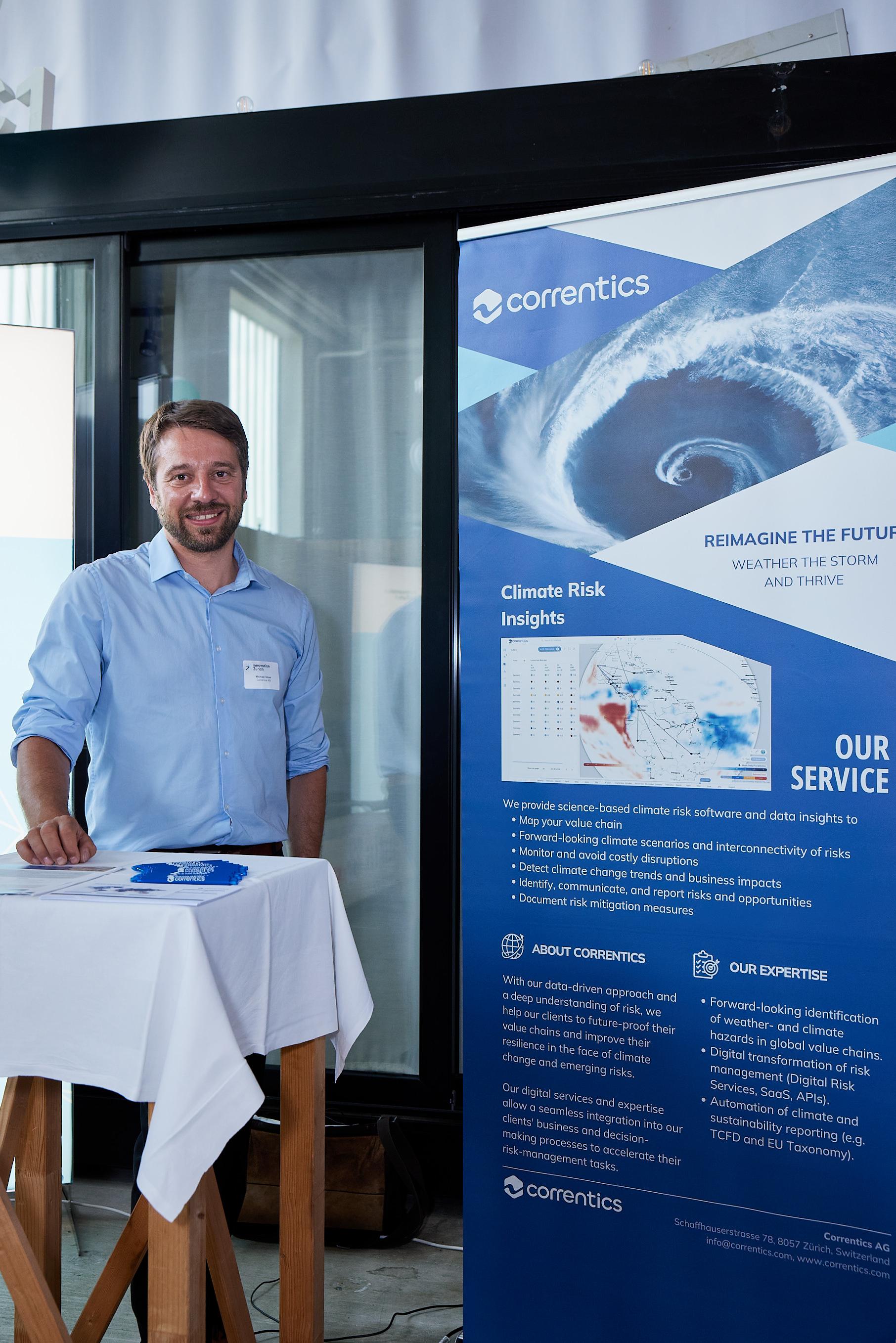 Michael Gloor, Co-Founder und CEO von Correntics. Bild: Tim Love Weber