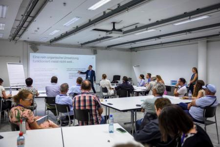 Im Workshop des Co-Founders der Furthur AG, Dominik Lämmler, ging es um «Die häufigsten Fehler im Social Media Marketing».