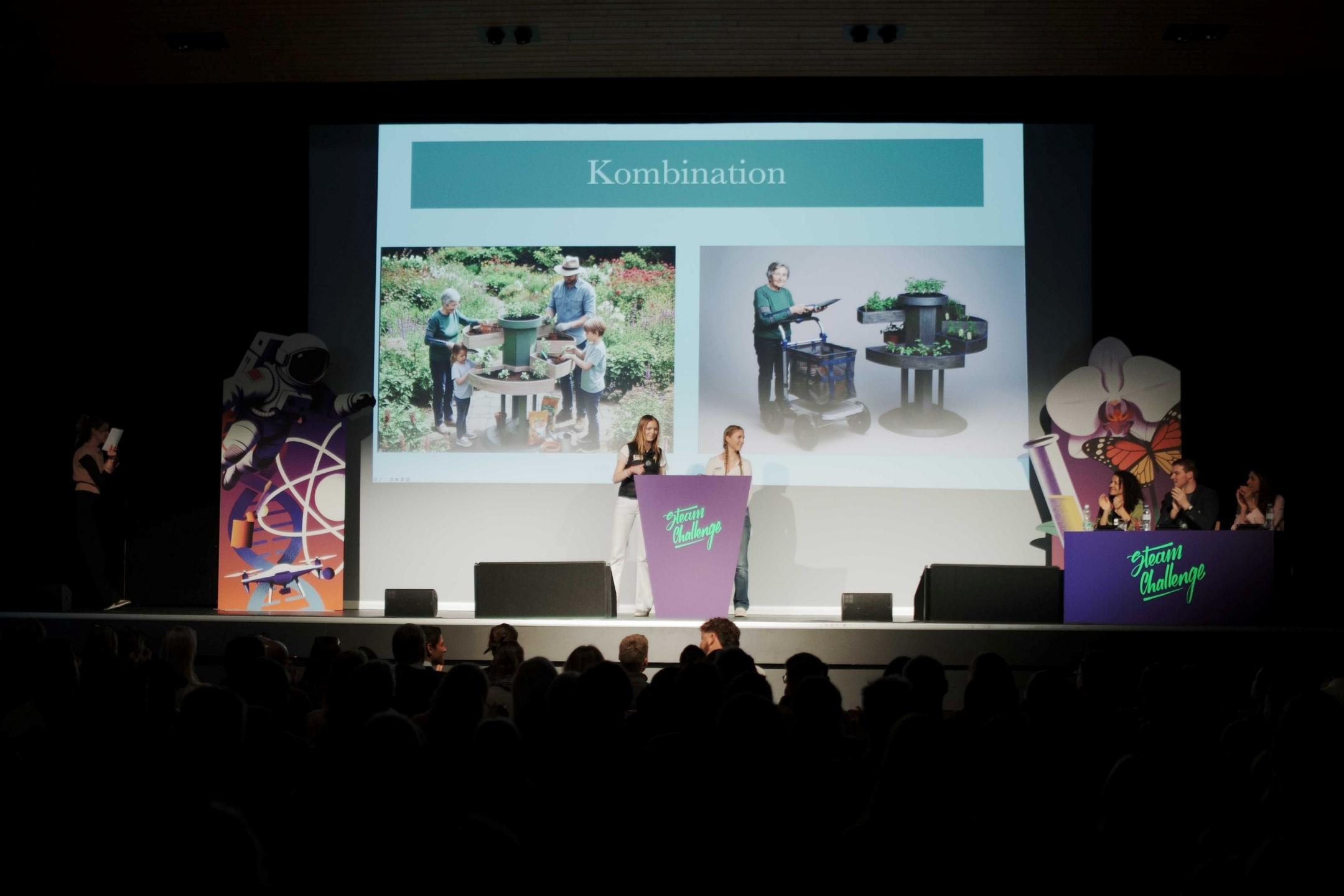 Das Gärtnerei Project wird vorgestellt.