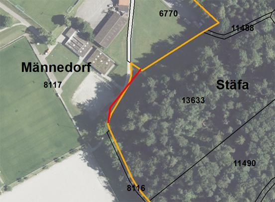 Gemeindegrenzänderung zwischen Männedorf und Stäfa