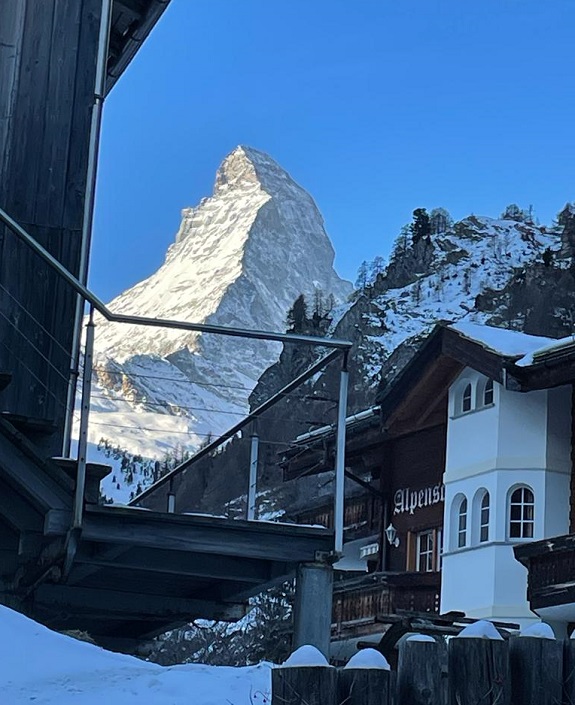 Blick aufs Matterhorn