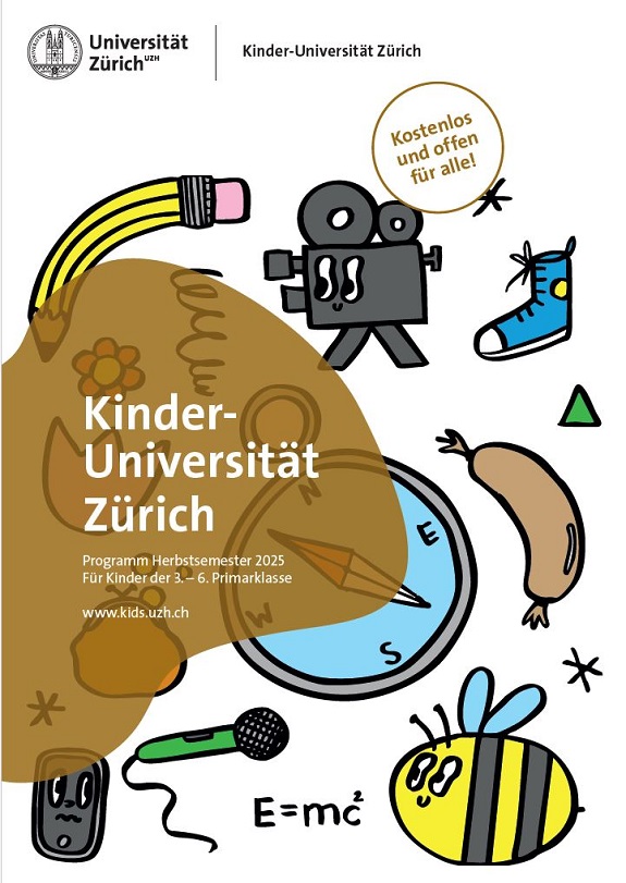 Flyer Kinder-Universit&auml;t Z&uuml;rich
