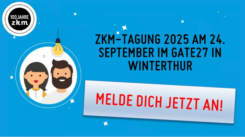 Flyer ZKM-Tagung mit den entsprechenden Informationen