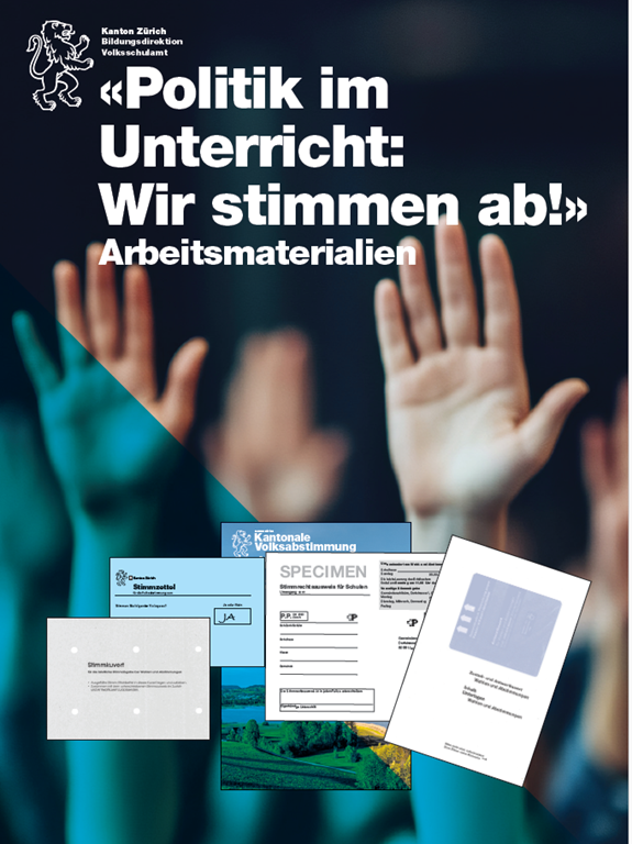 Plakat: Politik im Unterricht - wir stimmen ab!