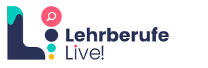 Schriftzug und Logo von Lehrberufe Live!