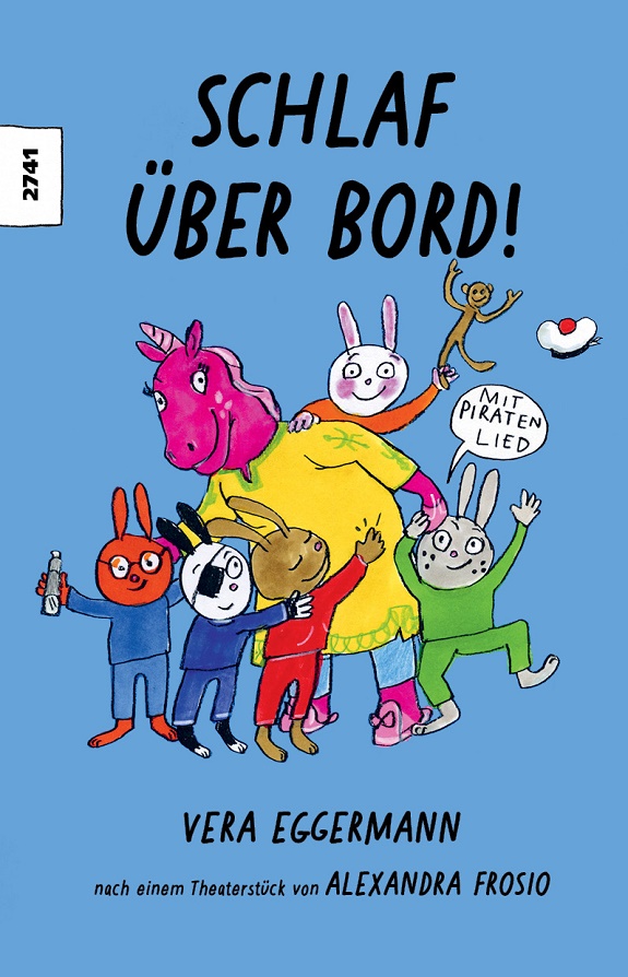 Die bunten Hasenkinder mit ihrer Hasenmama