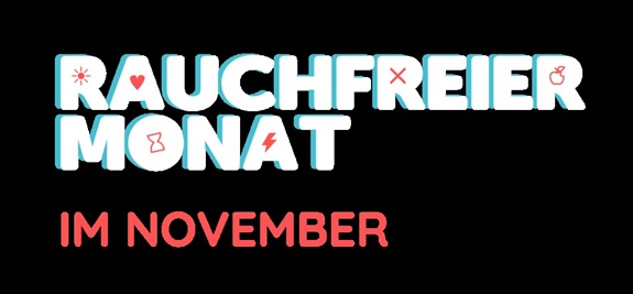 Logo "Rauchfreier Monat im November"