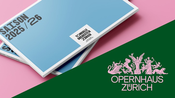 Programmhefte von Tonhalle und Opernhaus