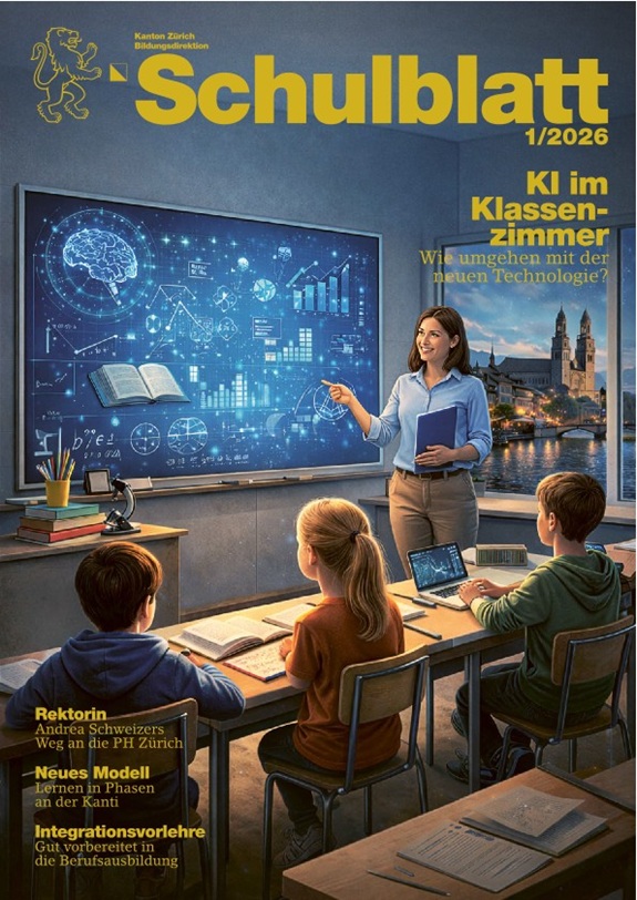 Ein KI-generiertes Stimmungsbild aus einem Klassenzimmer