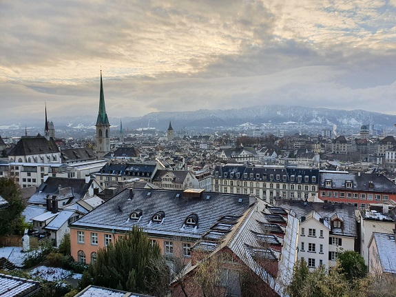 Winterliches Zürich 