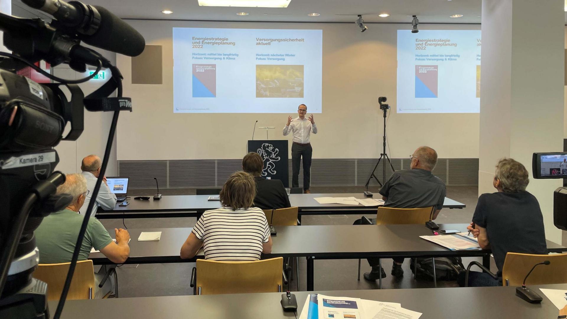 Medienkonferenz «Energiestrategie und Energieplanung 2022»