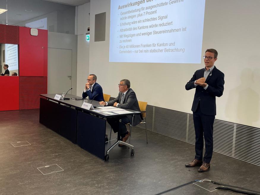 Aufzeichnung der Medienkonferenz vom 24. August 2022