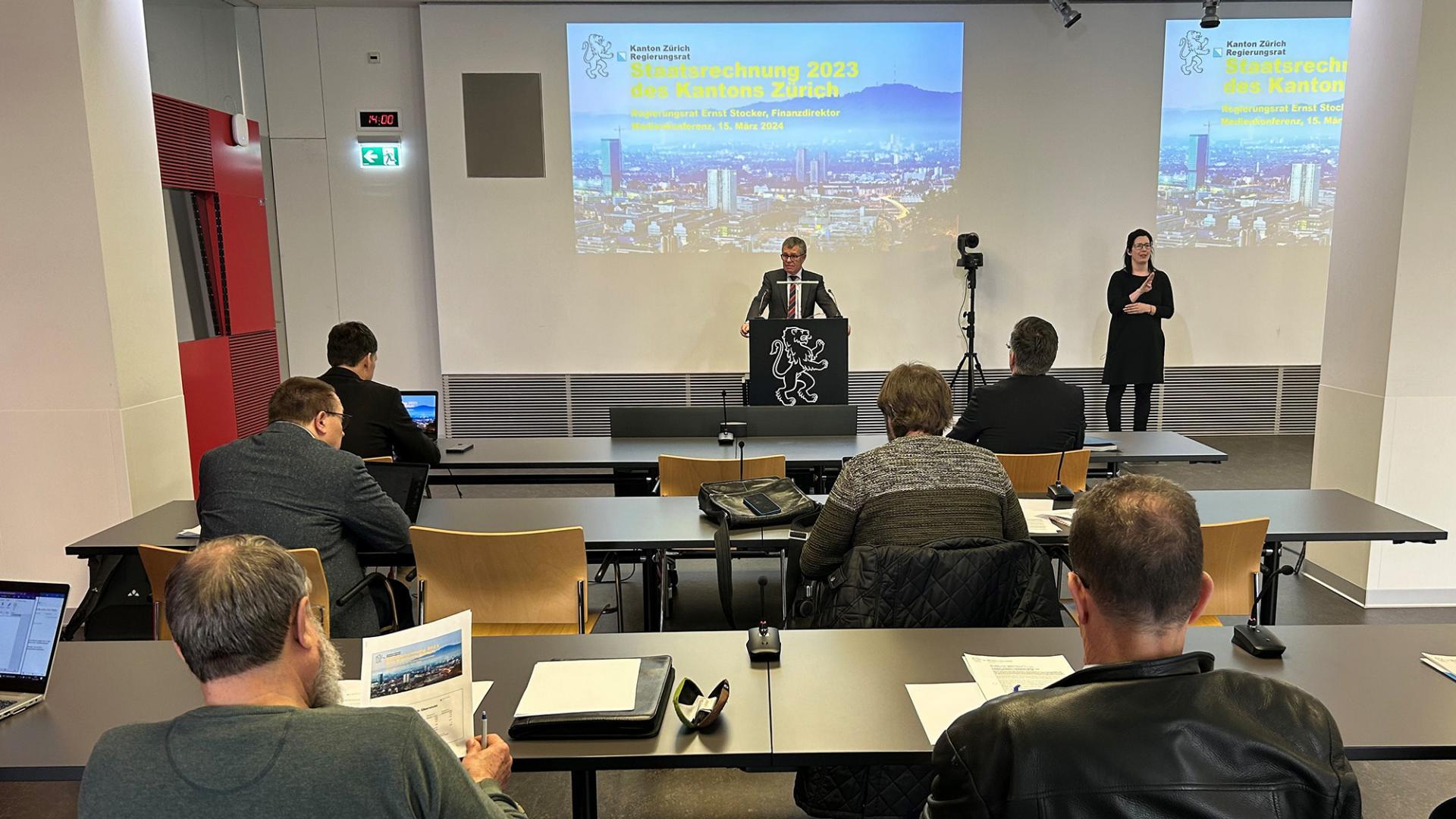 Medienkonferenz vom 15. März 2024